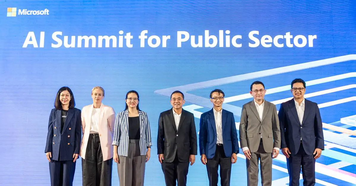 ไมโครซอฟท์ จัดงาน AI Summit for Public Sector